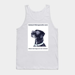 Animal Chiropractic care, where tail wags are our reviews! Tank Top